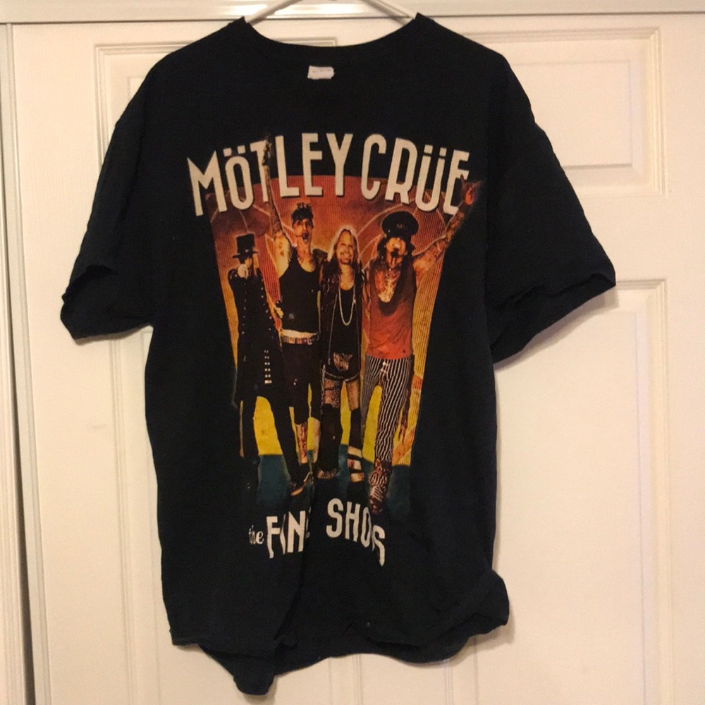 Montley Crue Final Shows T Shirt Size XL